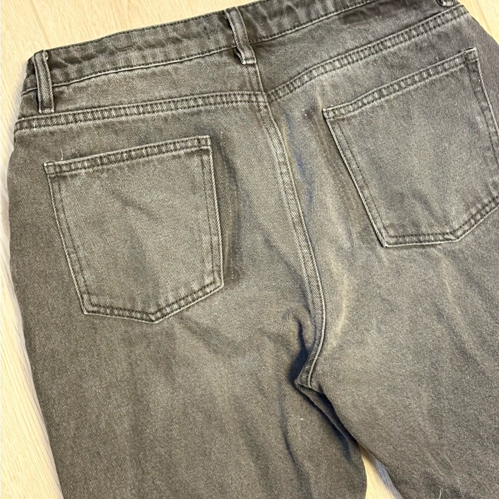 Women’s NA-KD Two Tone Pocket Raw Hem Jeans 29 100%Cotton - Picture 9 of 10